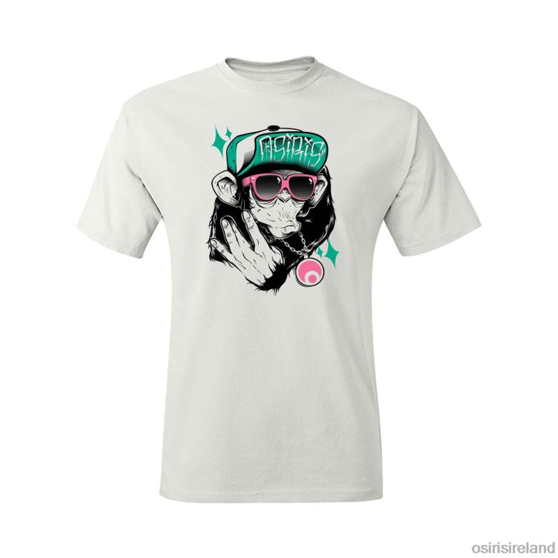 Osiris Clothing - Unisex Osiris White Left Coast Tee T-shirt X80R632