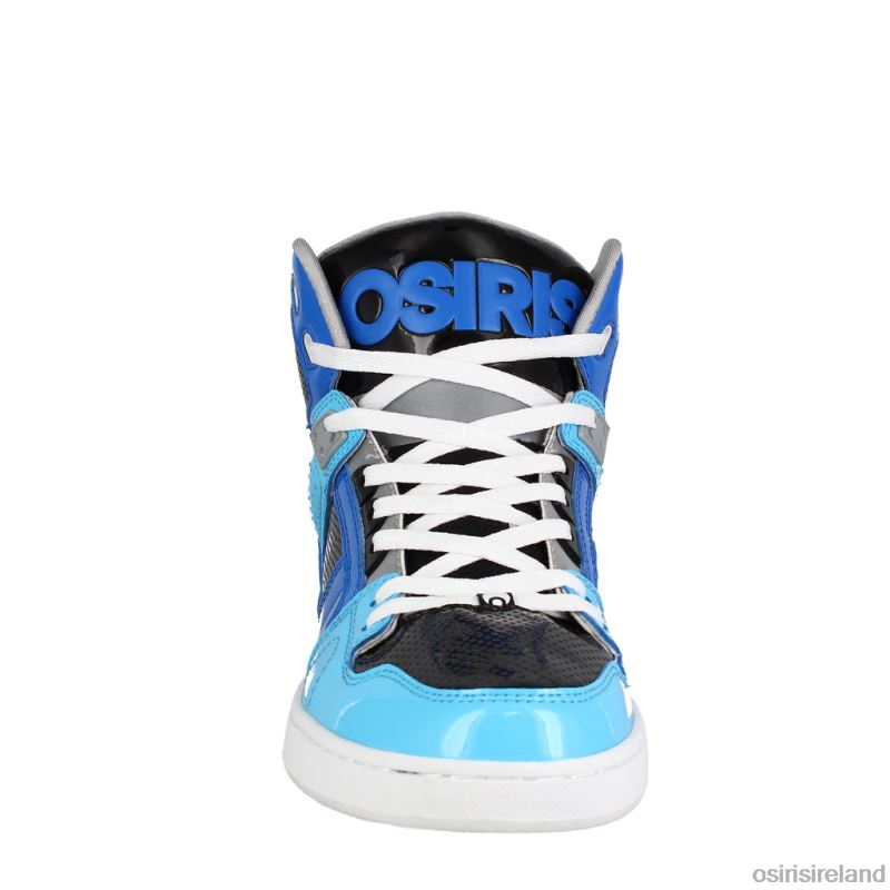 Osiris Shoes Ireland - Unisex Osiris Blue/Grey/Cyan NYC 83 Clk Shoe X80R620