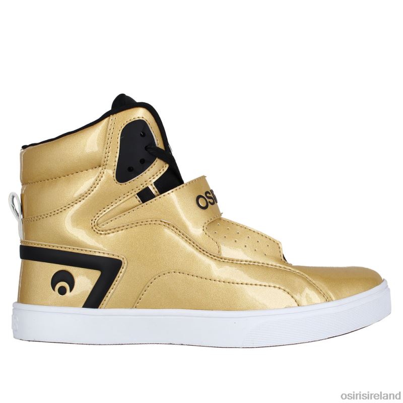 Osiris Shoes Ireland - Unisex Osiris Gold/Black Rize Ultra Shoe X80R612