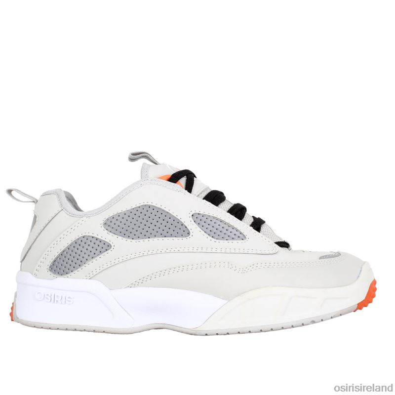 Osiris Shoes Ireland - Unisex Osiris Grey/Orange/Art Graff Shoe X80R69