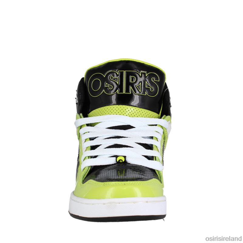 Osiris Shoes Ireland - Unisex Osiris Lime/White NYC 83 Clk Shoe X80R618