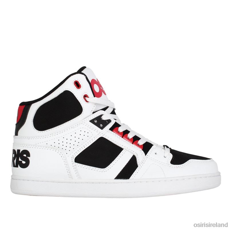White/Black/Red